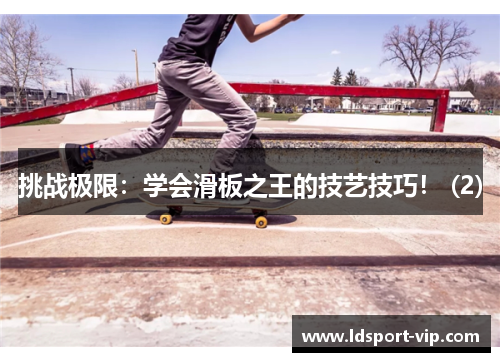 挑战极限：学会滑板之王的技艺技巧！ (2)